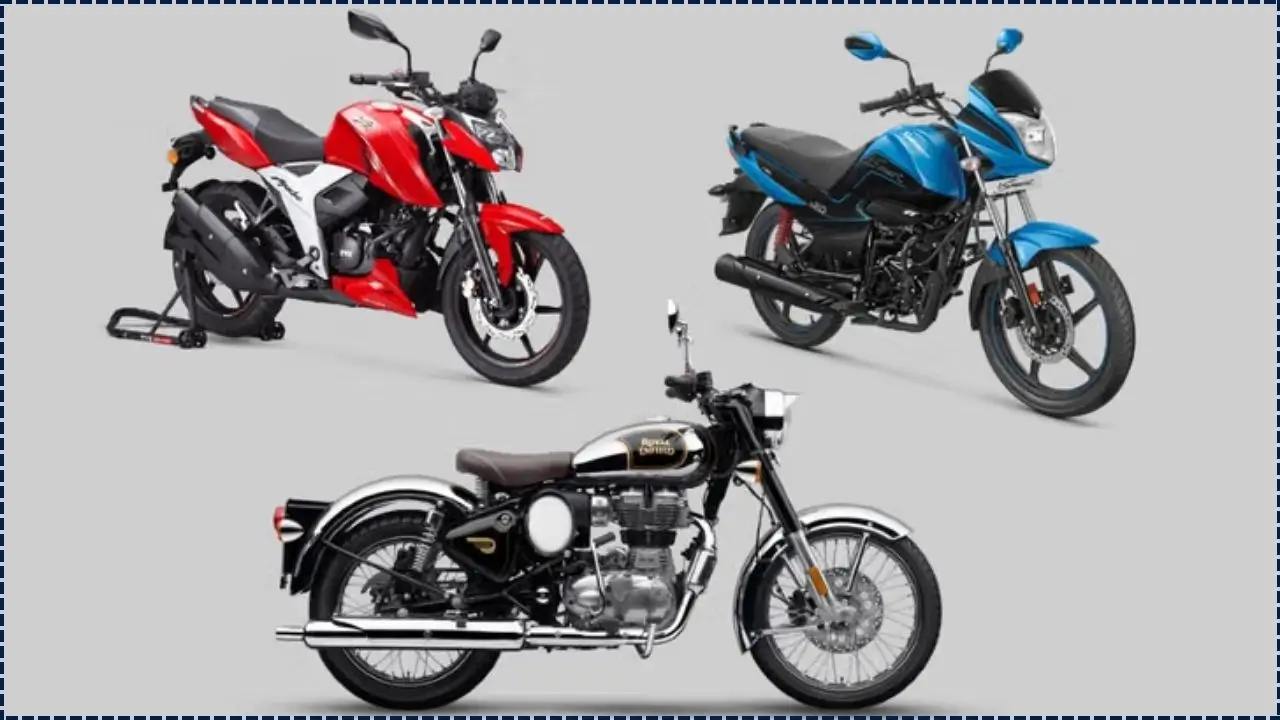 Top 10 Bestselling Motorcycles in India