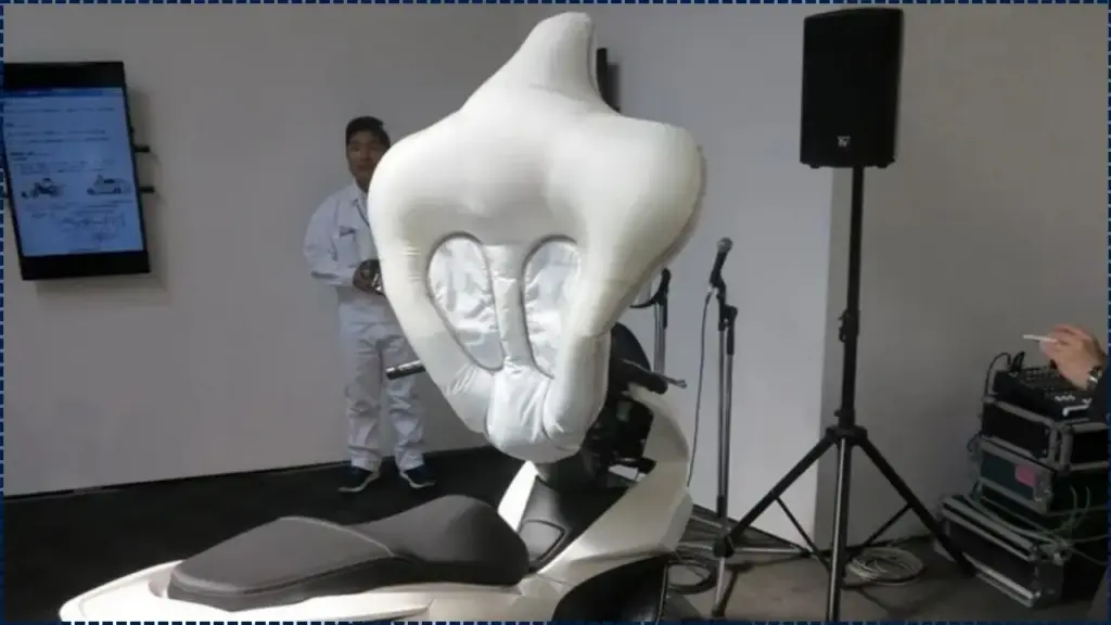 World’s First Airbag Scooter Revealed