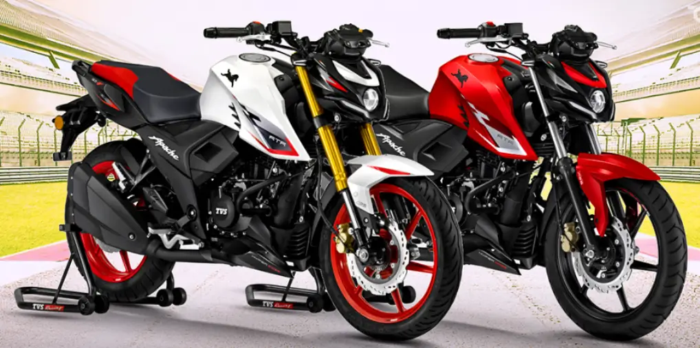 New TVS Apache RTR 160 4V 2026